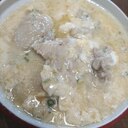 鶏むね肉と卵の中華スープ